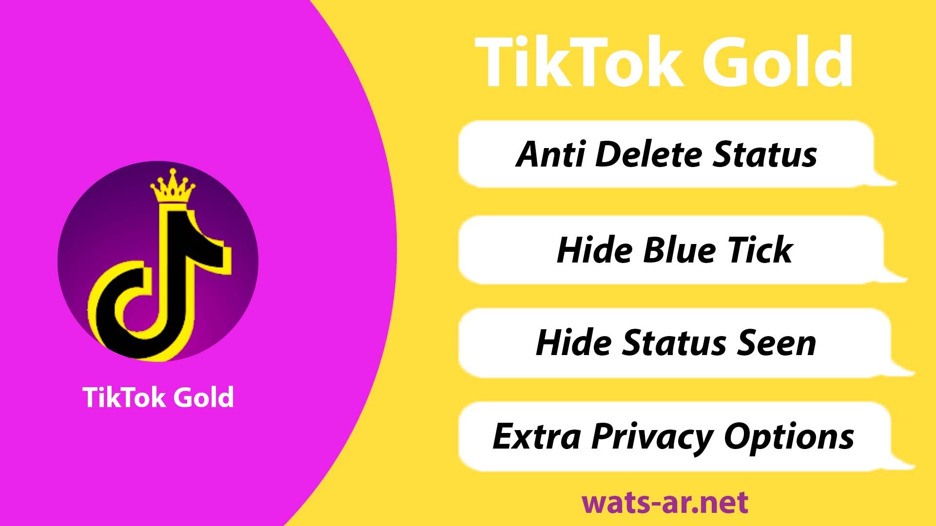 تحميل تيك توك الذهبي TikTok Gold v2.40 ابو عرب اخر اصدار للاندرويد 2022