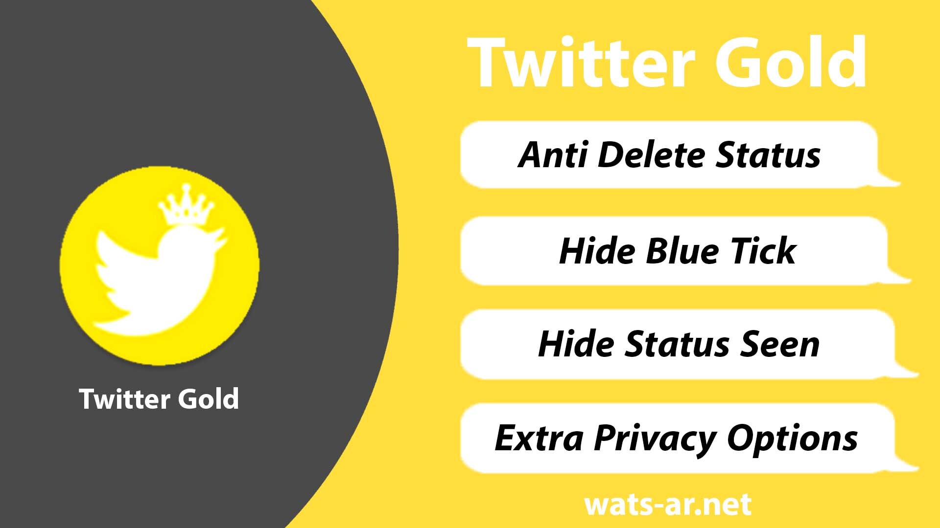 تحميل تويتر الذهبي Twitter Gold ابو عرب اصدار 1.70 - تويتر بلس 2022